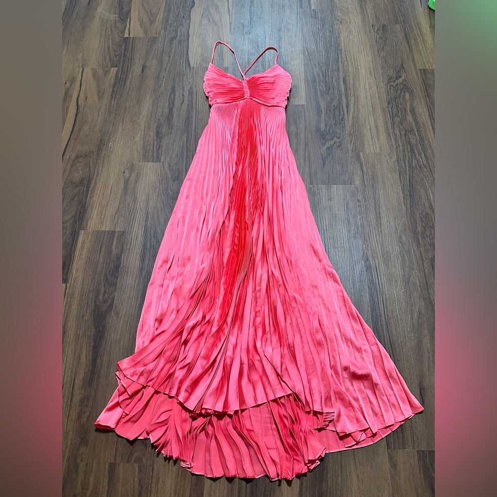 A.L.C. Aries Pleated Gown